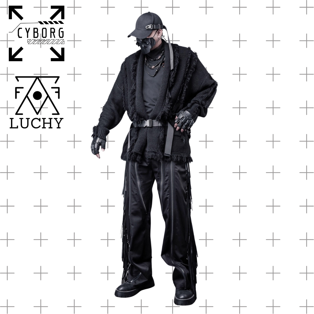 【CYBORG】フリンジカーディガン