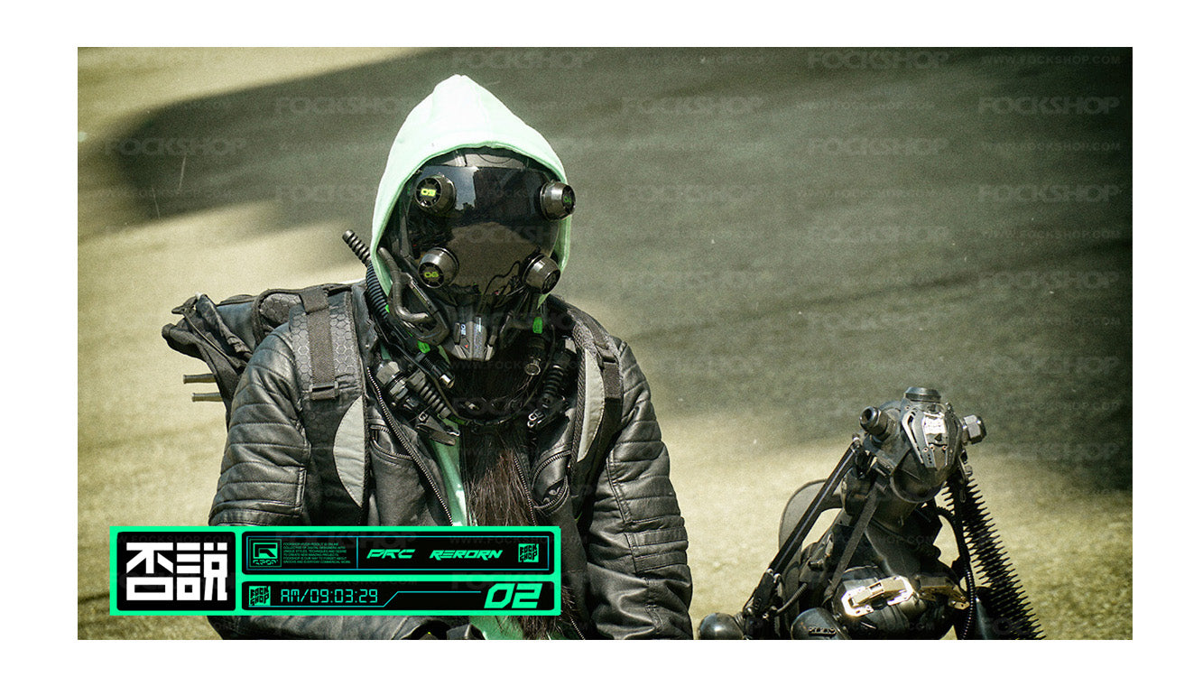 【N.10】FockSeries サイバーパンクフェイス【 FK/CY MU01】