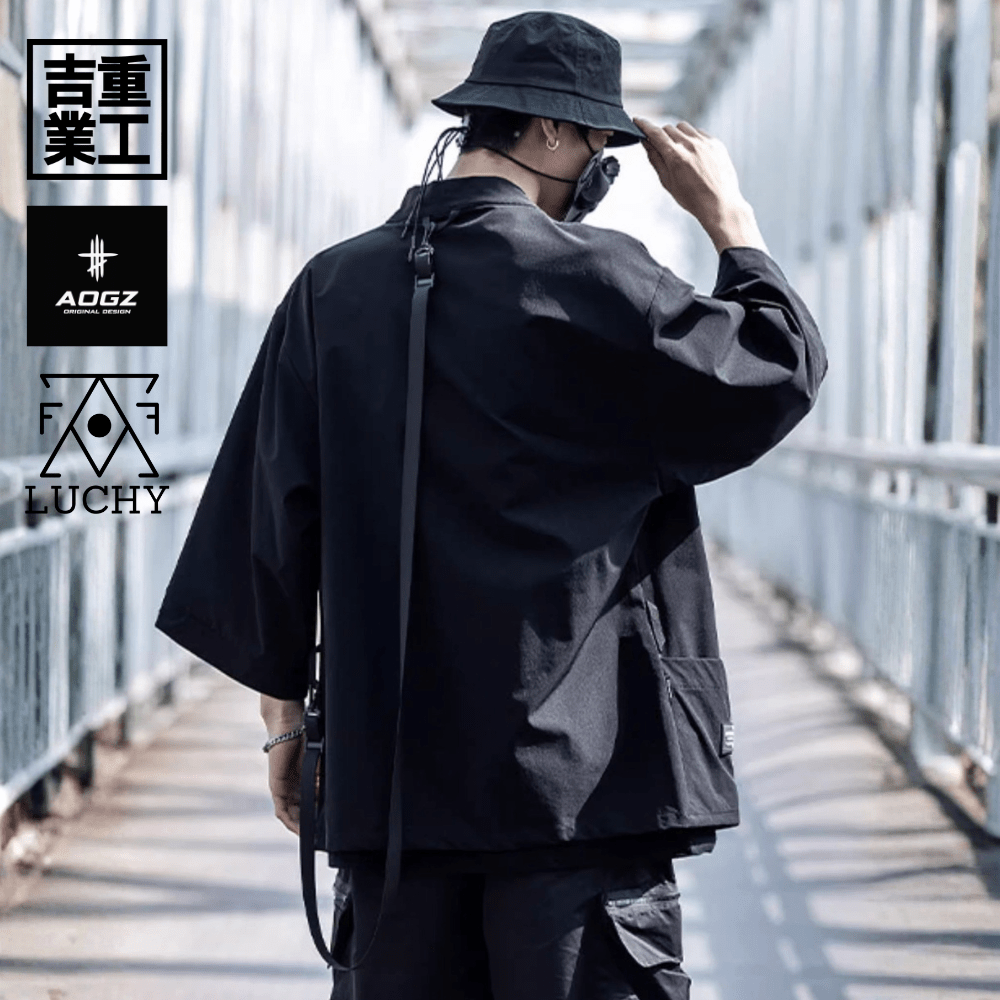 【AOGZ】ファントム・ドレープシャドウローブジャケット - LUCHYテックウェア&サバゲー専門店