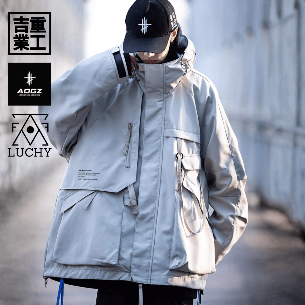 【AOGZ】ルーズフィット・テクニカルジャケット - LUCHYテックウェア&サバゲー専門店