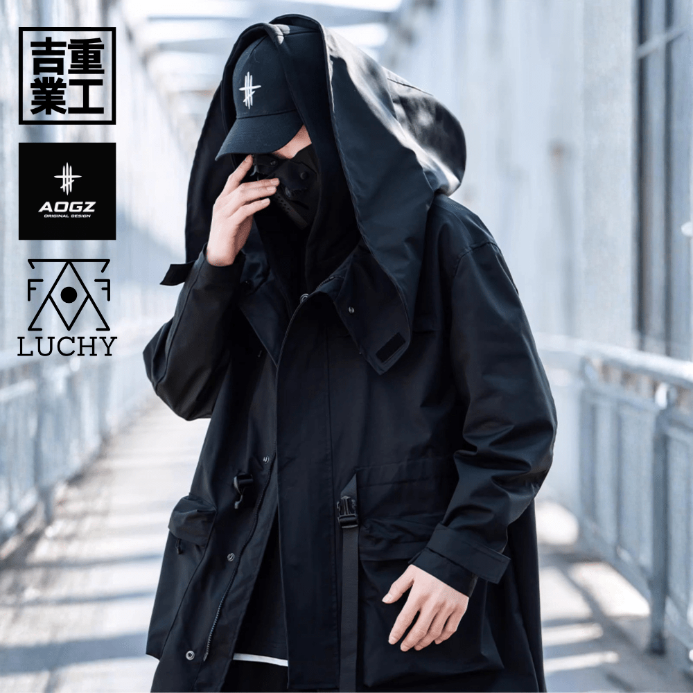 AOGZ】ウィッチマント・メガフーディコート AOGZ】ウィッチマント・メガフーディコート