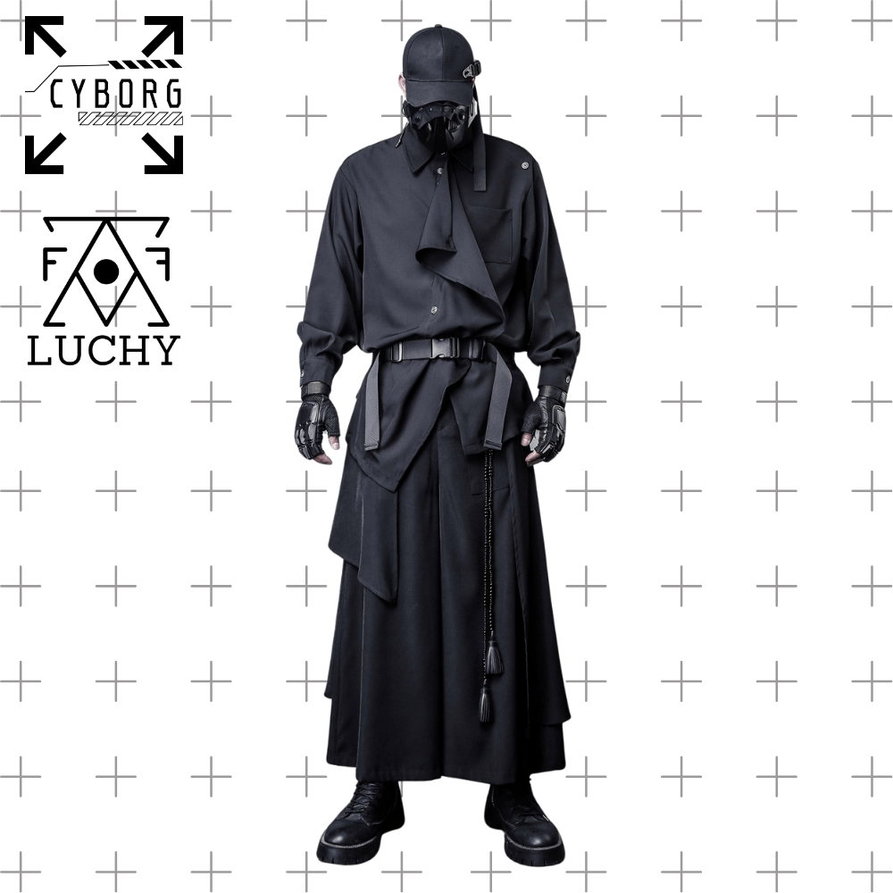 【CYBORG】シンギュラリティ・ルーズフィットシャツ - LUCHYテックウェア&サバゲー専門店