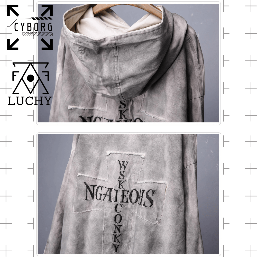 【CYBORG】レムナント・クロスパッチフーディ - LUCHYテックウェア&サバゲー専門店