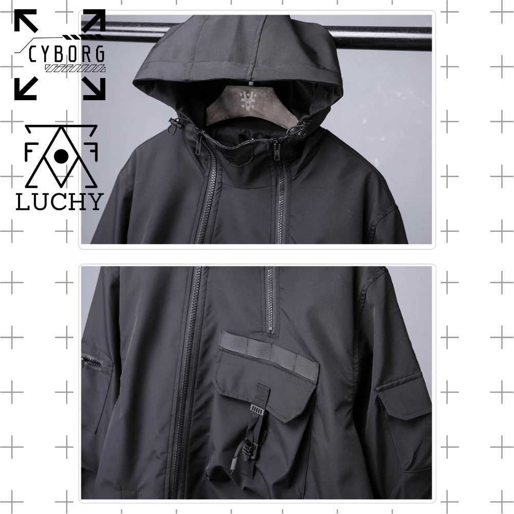 【CYBORG】アビス・オペレーターパーカー - LUCHYテックウェア&サバゲー専門店