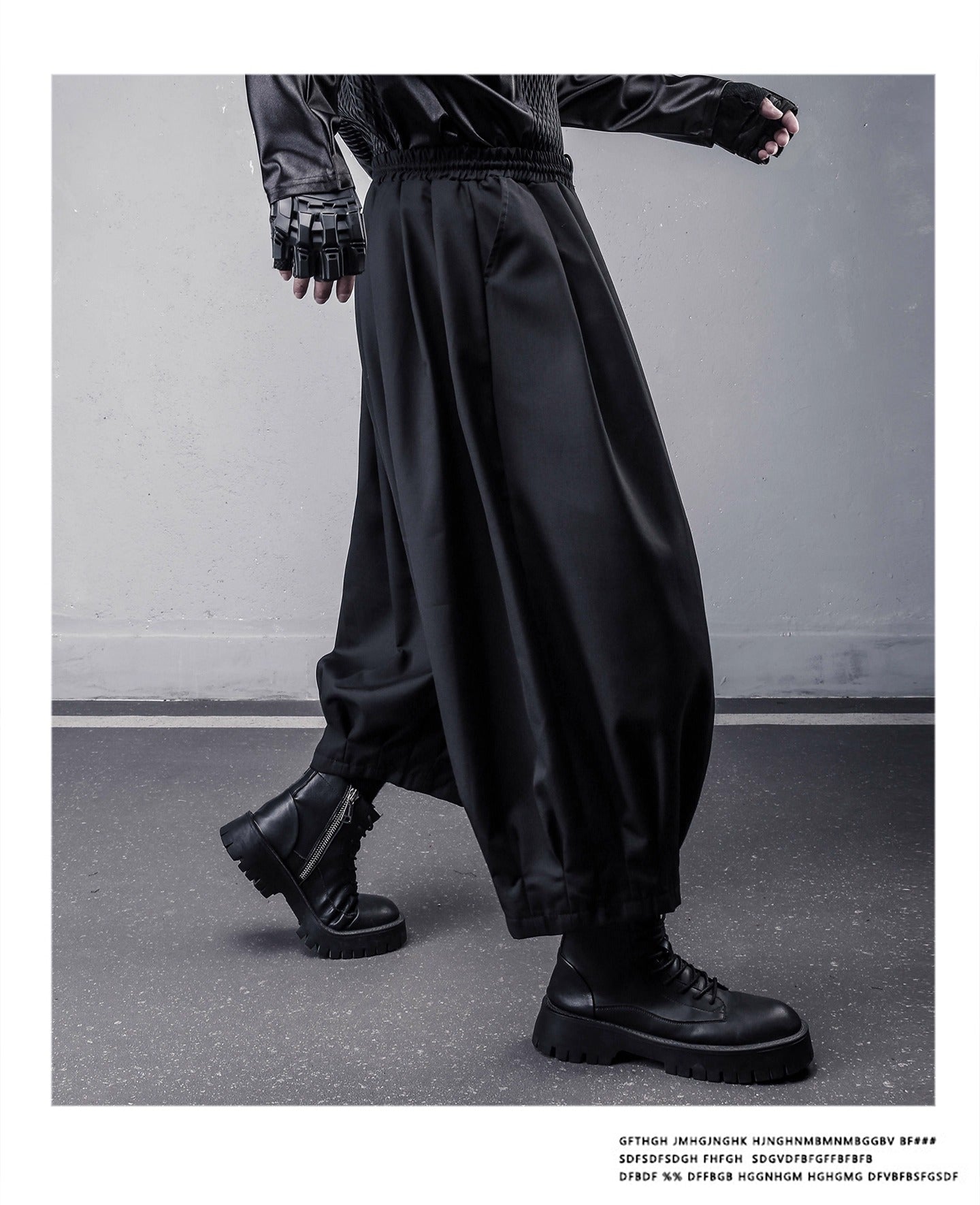 【CYBORG】ネクロマンサー・サルエルパンツ - LUCHYテックウェア&サバゲー専門店