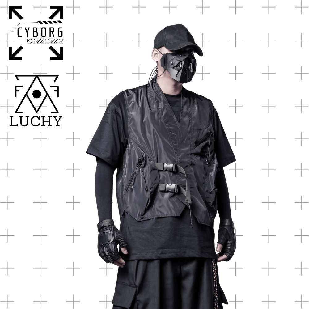 【CYBORG】タクティカルカシュクール多機能ベスト - LUCHYテックウェア&サバゲー専門店