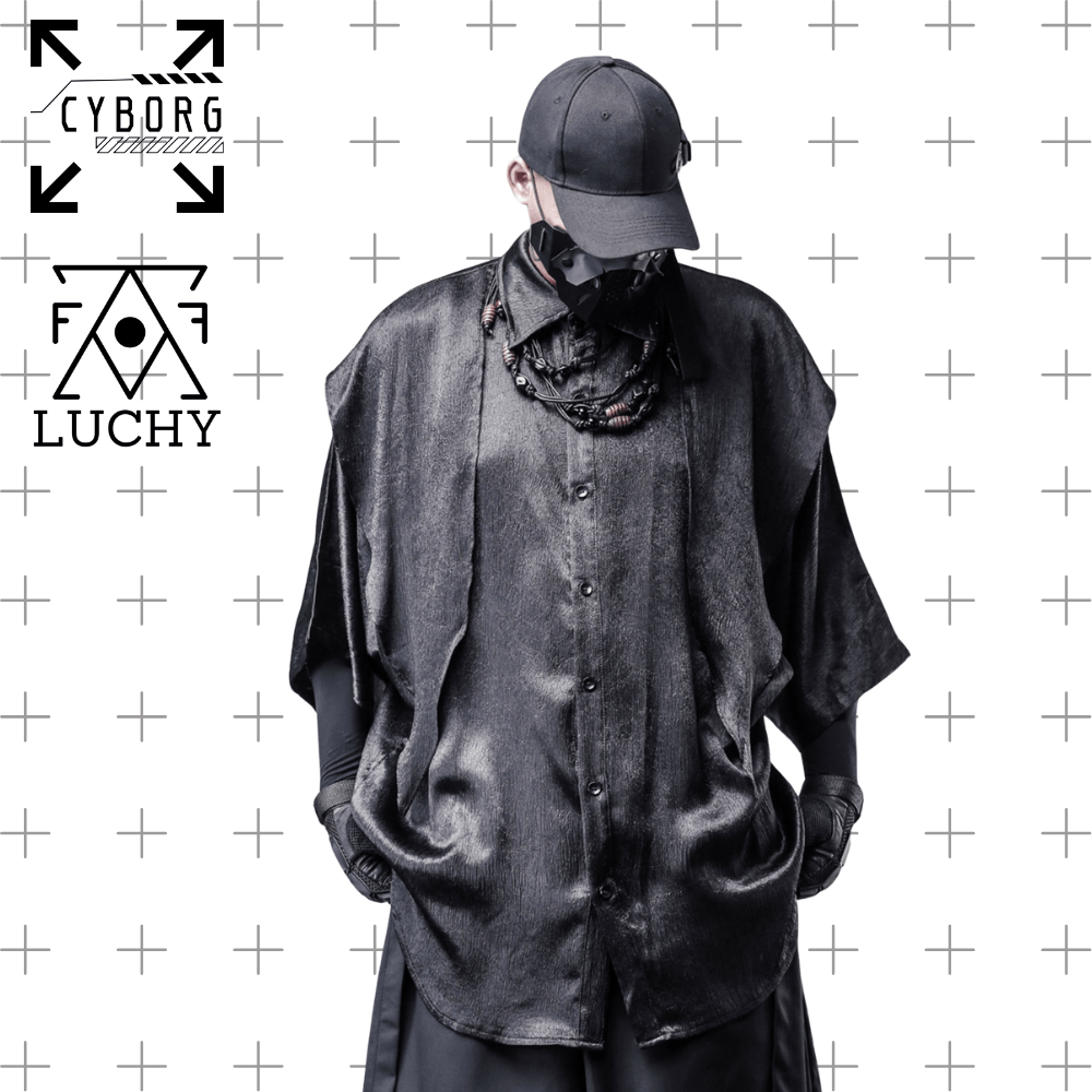 【CYBORG】ドレープシャドウワイドシャツ - LUCHYテックウェア&サバゲー専門店