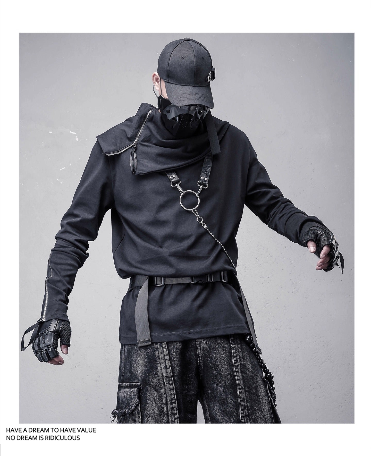 【CYBORG】サイファー・ネック・シェルロングスリーブトップス - LUCHYテックウェア&サバゲー専門店