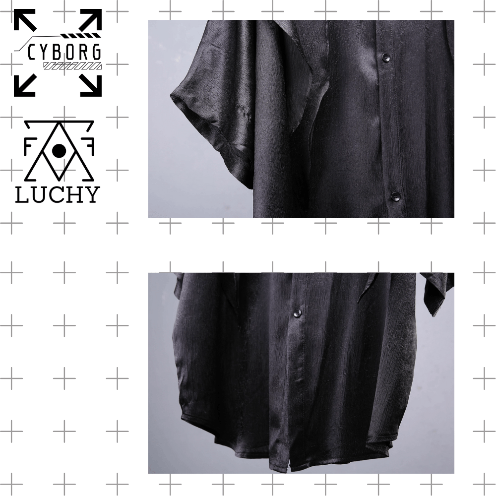 【CYBORG】ドレープシャドウワイドシャツ - LUCHYテックウェア&サバゲー専門店