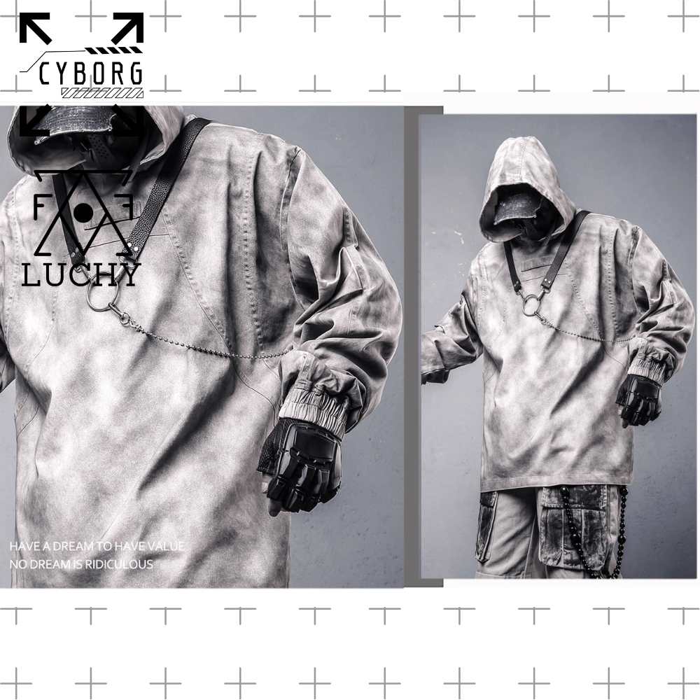 【CYBORG】レムナント・クロスパッチフーディ - LUCHYテックウェア&サバゲー専門店