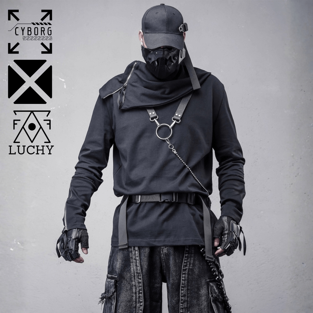 【CYBORG】サイファー・ネック・シェルロングスリーブトップス - LUCHYテックウェア&サバゲー専門店