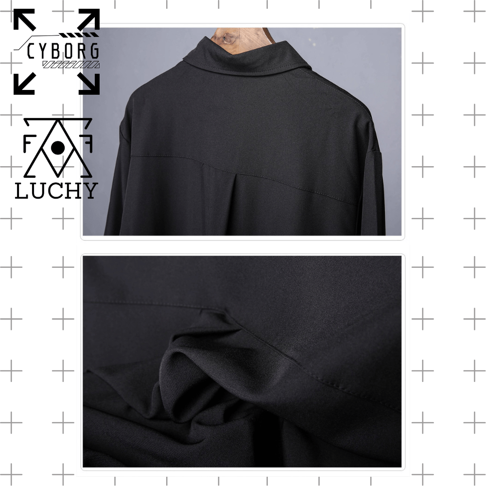 【CYBORG】シンギュラリティ・ルーズフィットシャツ - LUCHYテックウェア&サバゲー専門店