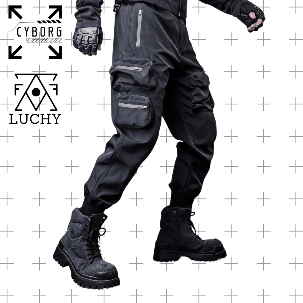 【CYBORG】サイバーパンク・ジョガーパンツ - LUCHYテックウェア&サバゲー専門店