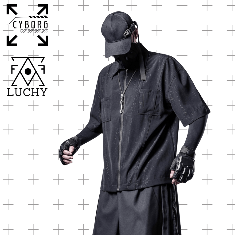 【CYBORG】シャドウグリッドシャツ - LUCHYテックウェア&サバゲー専門店