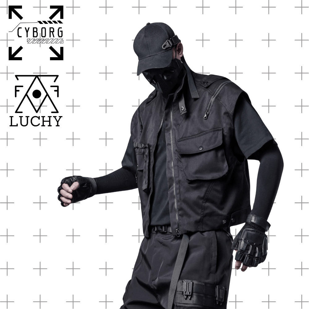 【CYBORG】スタンドネックハードタクティカルベスト - LUCHYテックウェア&サバゲー専門店