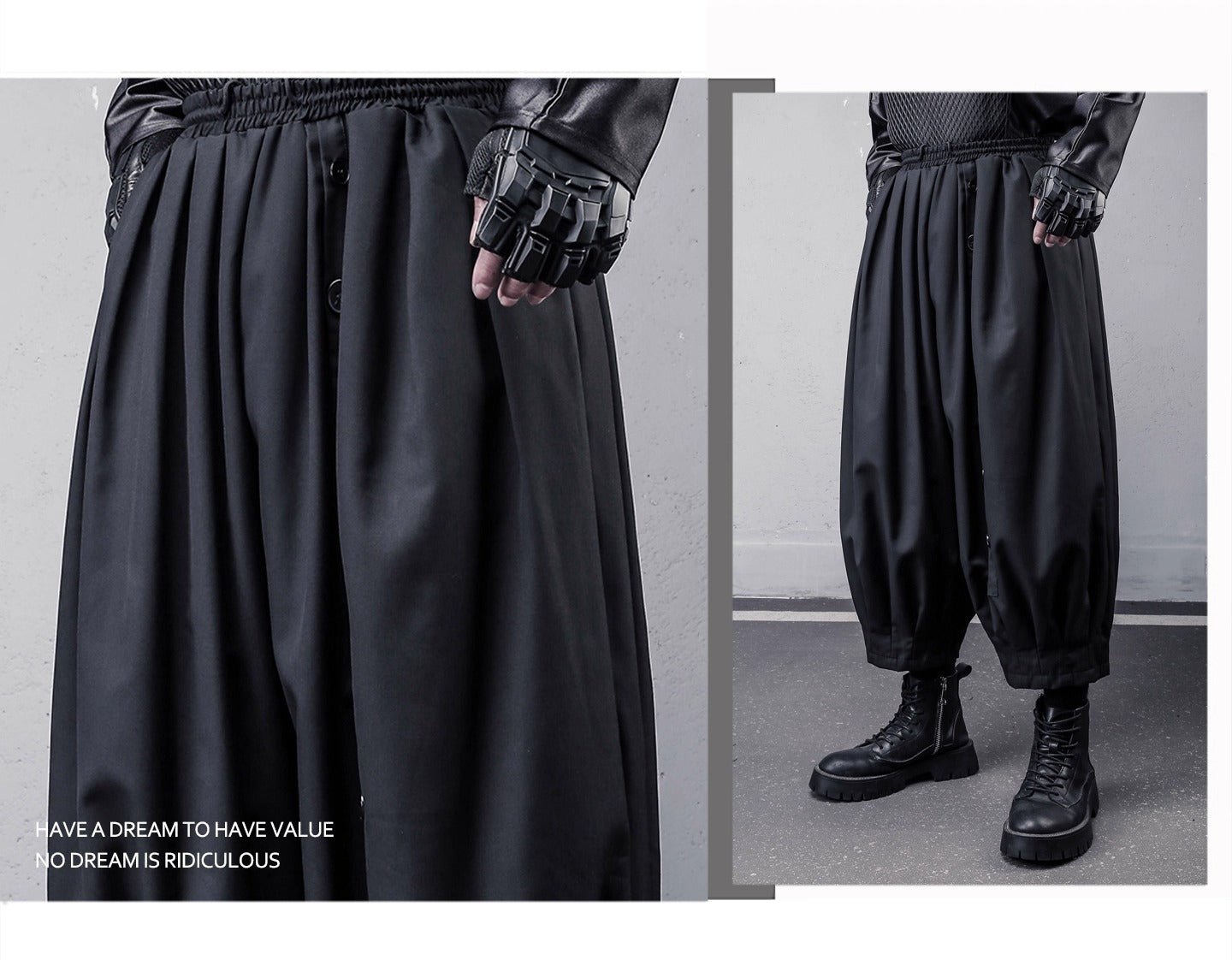 【CYBORG】ネクロマンサー・サルエルパンツ - LUCHYテックウェア&サバゲー専門店