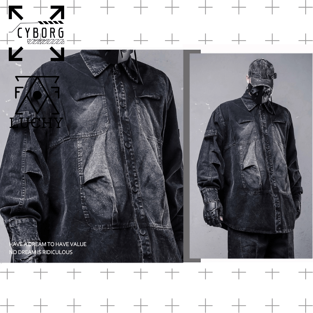 【CYBORG】アブソリュート・ルーズフィットオーバーシャツ - LUCHYテックウェア&サバゲー専門店