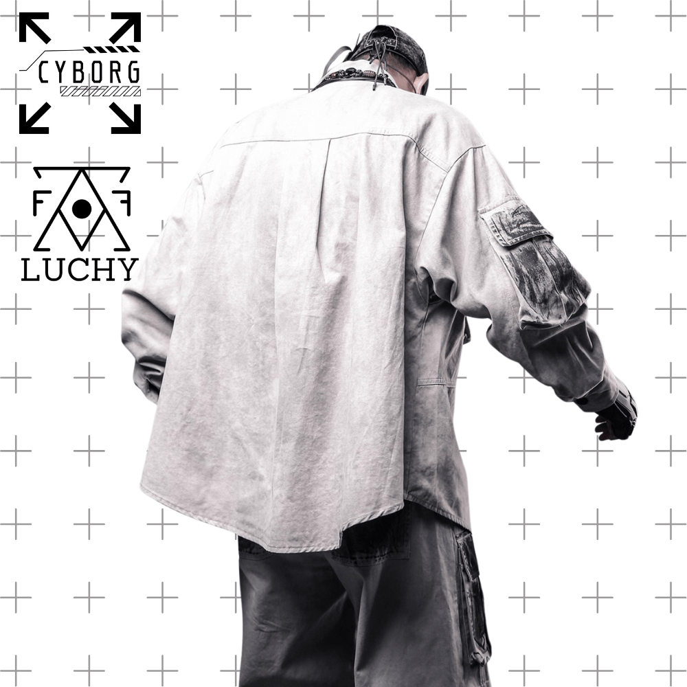 【CYBORG】グリッチ・ユーティリティシャツ - LUCHYテックウェア&サバゲー専門店