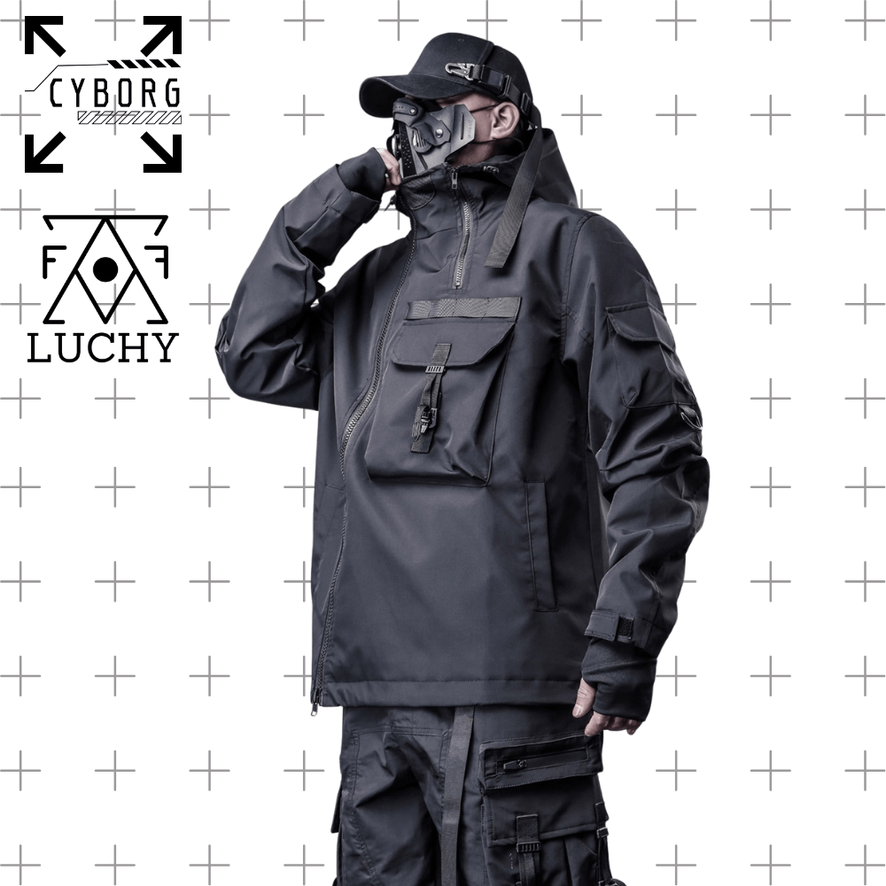 【CYBORG】アビス・オペレーターパーカー - LUCHYテックウェア&サバゲー専門店