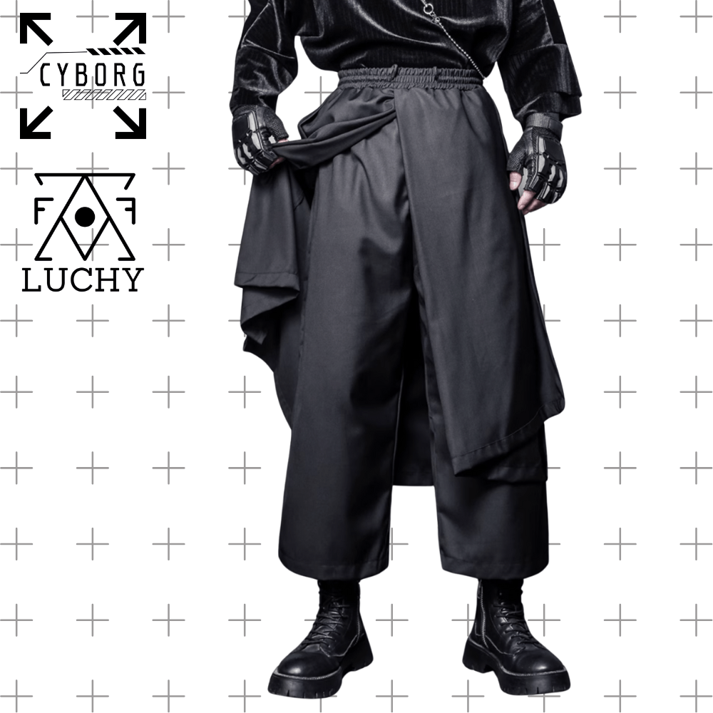 【CYBORG】ダークサムライレイヤースカートパンツ - LUCHYテックウェア&サバゲー専門店