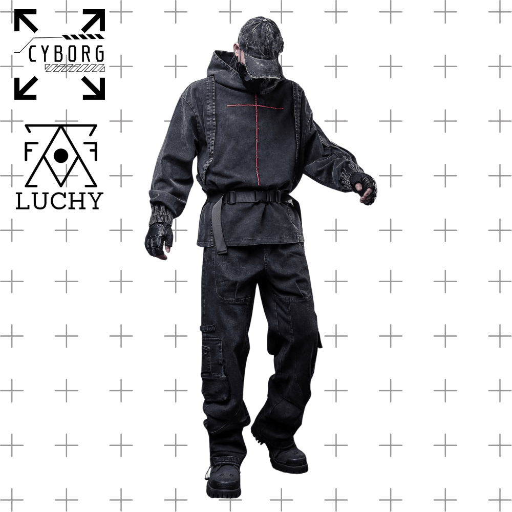 【CYBORG】グラビティ・アノマリークロスフーディ - LUCHYテックウェア&サバゲー専門店