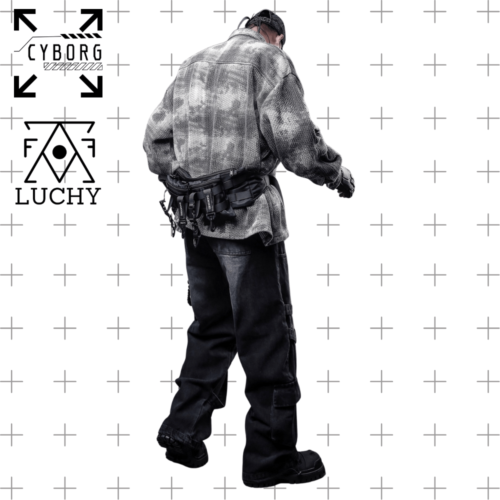 【CYBORG】グリッチ・デストロイオーバーシャツ - LUCHYテックウェア&サバゲー専門店