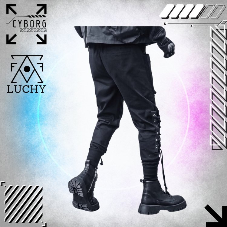 【CYBORG】ストラップヒップホップパンツ - LUCHYテックウェア&サバゲー専門店