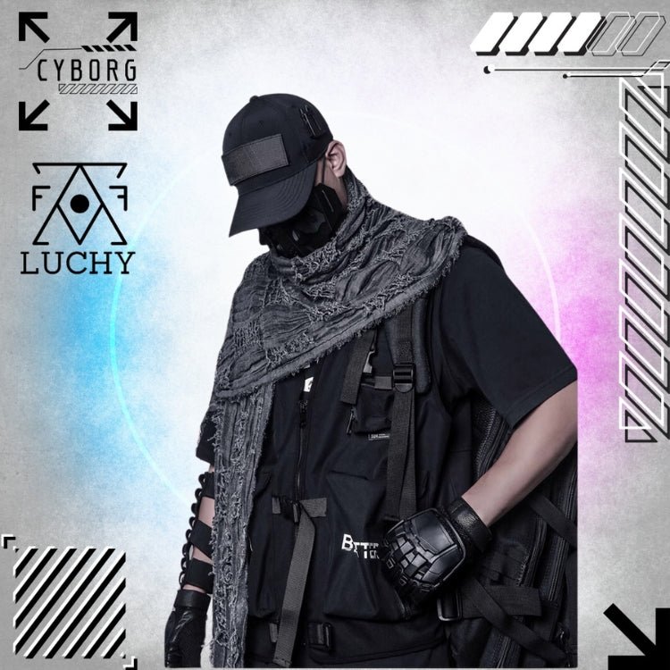 【CYBORG】ニッチダークシルクスカーフ - LUCHYテックウェア&サバゲー専門店