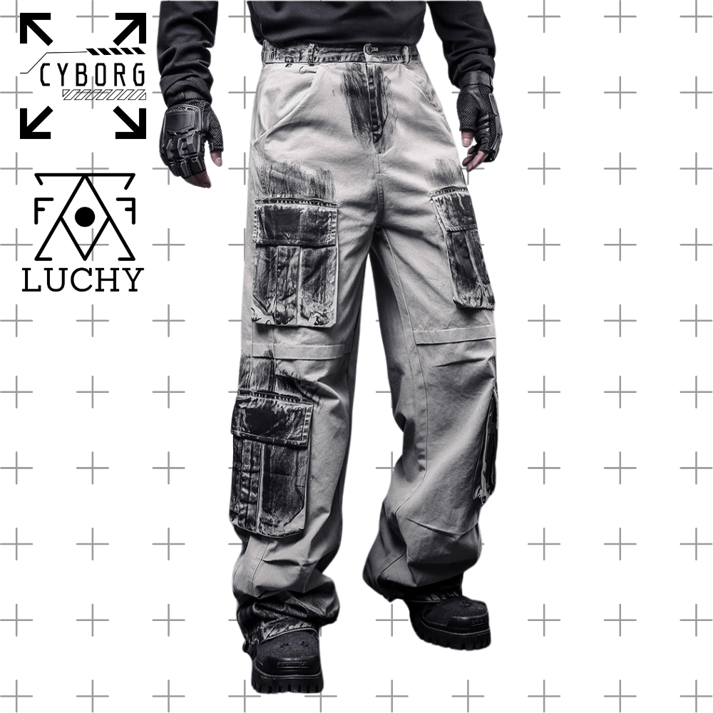 【CYBORG】レムナント・グラフィティカーゴパンツ - LUCHYテックウェア&サバゲー専門店