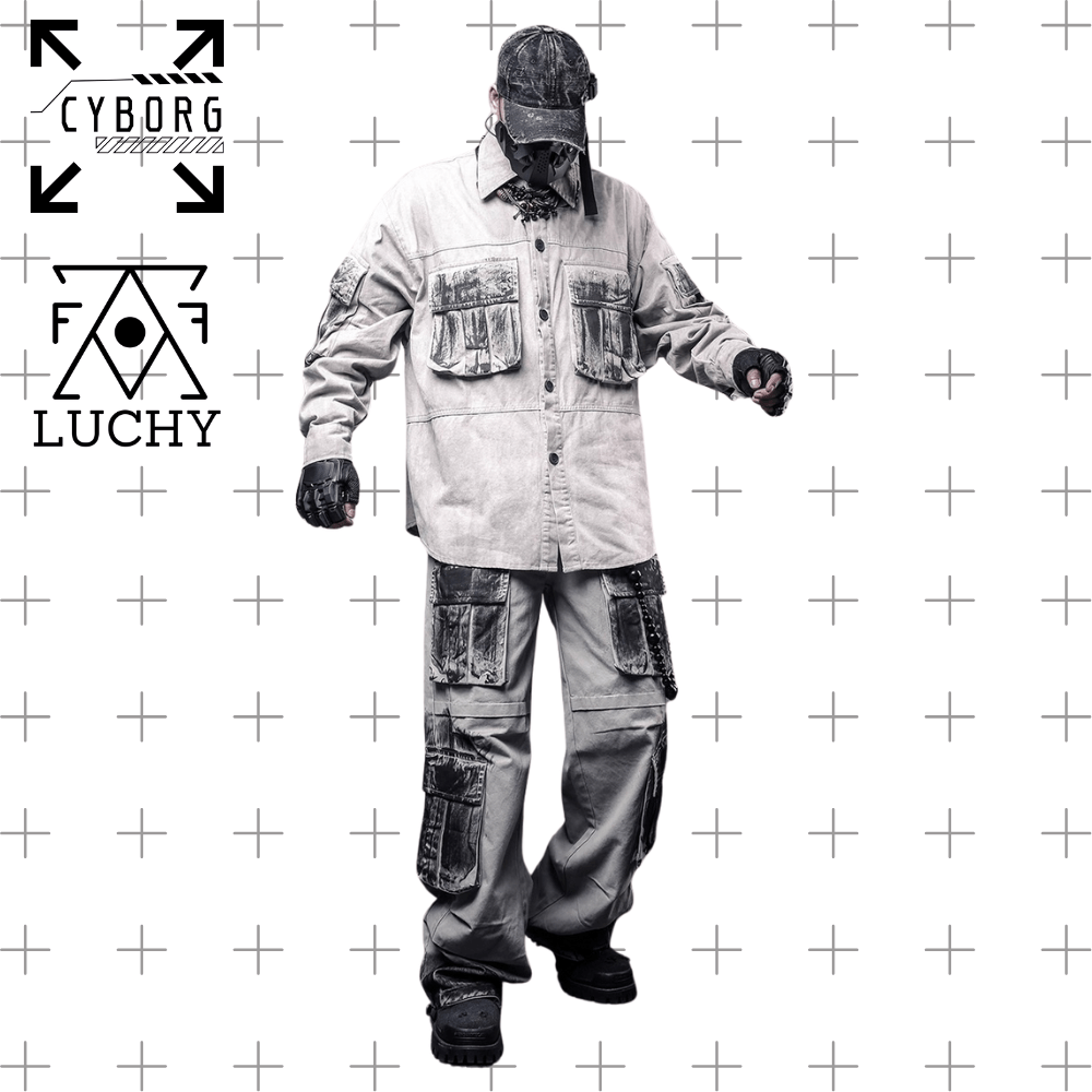 【CYBORG】レムナント・グラフィティカーゴパンツ - LUCHYテックウェア&サバゲー専門店