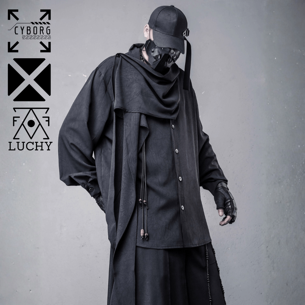 【CYBORG】ケイオス・ドレープ・シャツ - LUCHYテックウェア&サバゲー専門店