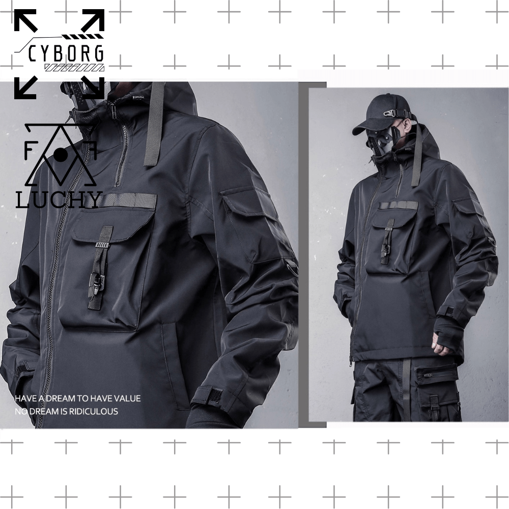 【CYBORG】アビス・オペレーターパーカー - LUCHYテックウェア&サバゲー専門店