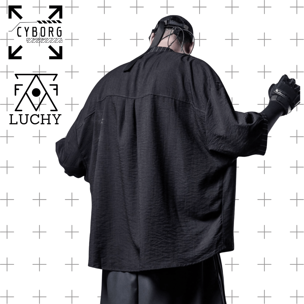 【CYBORG】ストライプフラクションシャツ - LUCHYテックウェア&サバゲー専門店