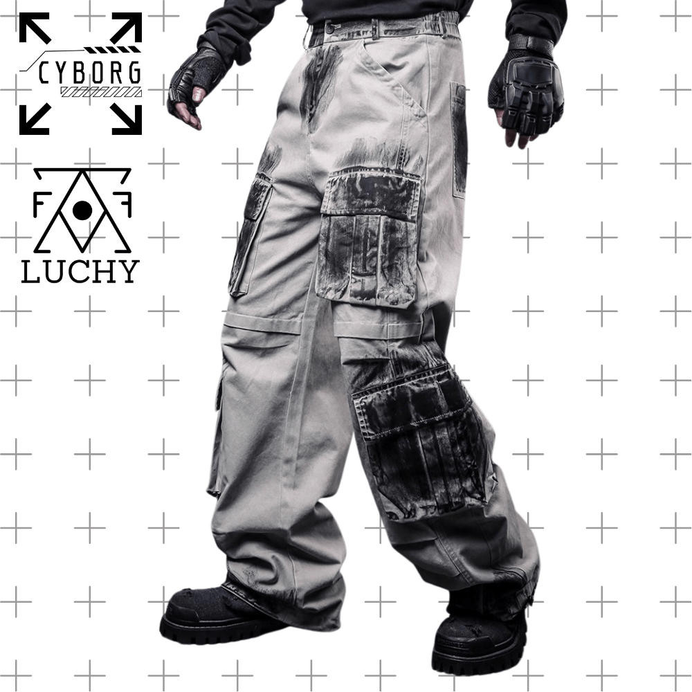 【CYBORG】レムナント・グラフィティカーゴパンツ - LUCHYテックウェア&サバゲー専門店