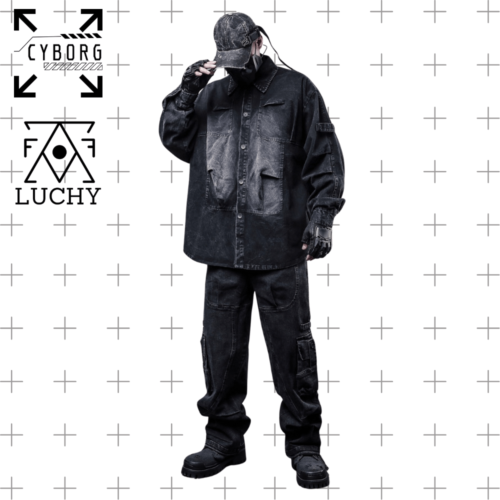 【CYBORG】アブソリュート・ルーズフィットオーバーシャツ - LUCHYテックウェア&サバゲー専門店