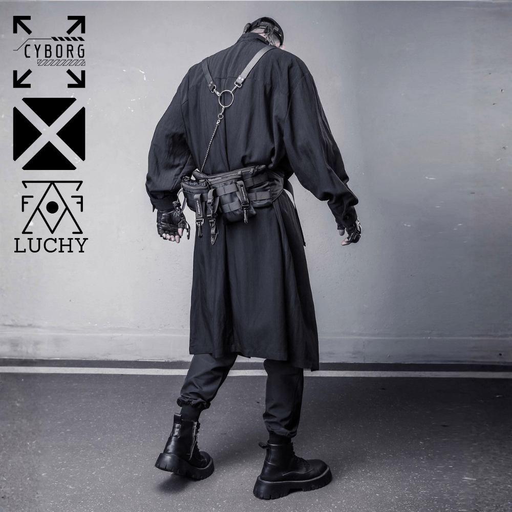 【CYBORG】アビス・ウォーカー・クローク・ロングカーディガン - LUCHYテックウェア&サバゲー専門店