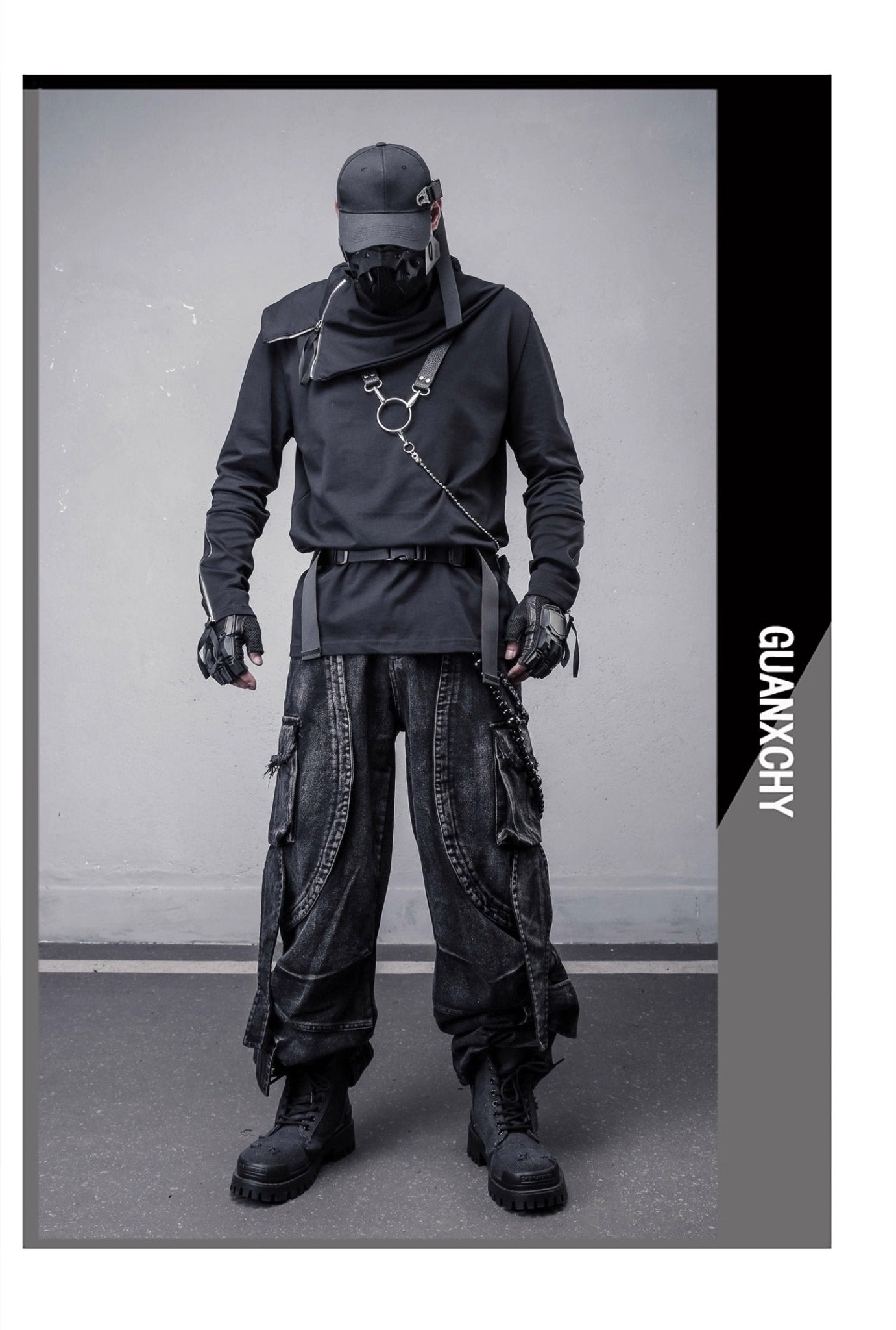 【CYBORG】サイファー・ネック・シェルロングスリーブトップス - LUCHYテックウェア&サバゲー専門店