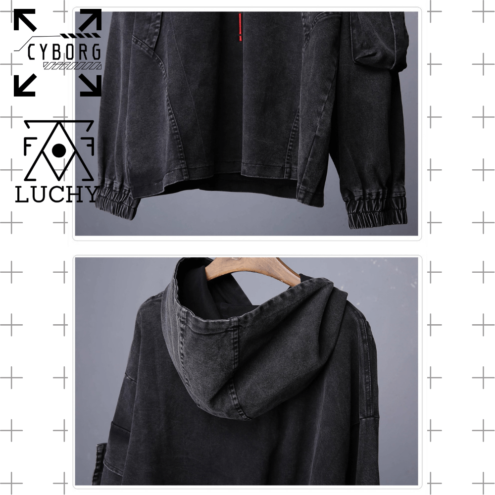 【CYBORG】グラビティ・アノマリークロスフーディ - LUCHYテックウェア&サバゲー専門店