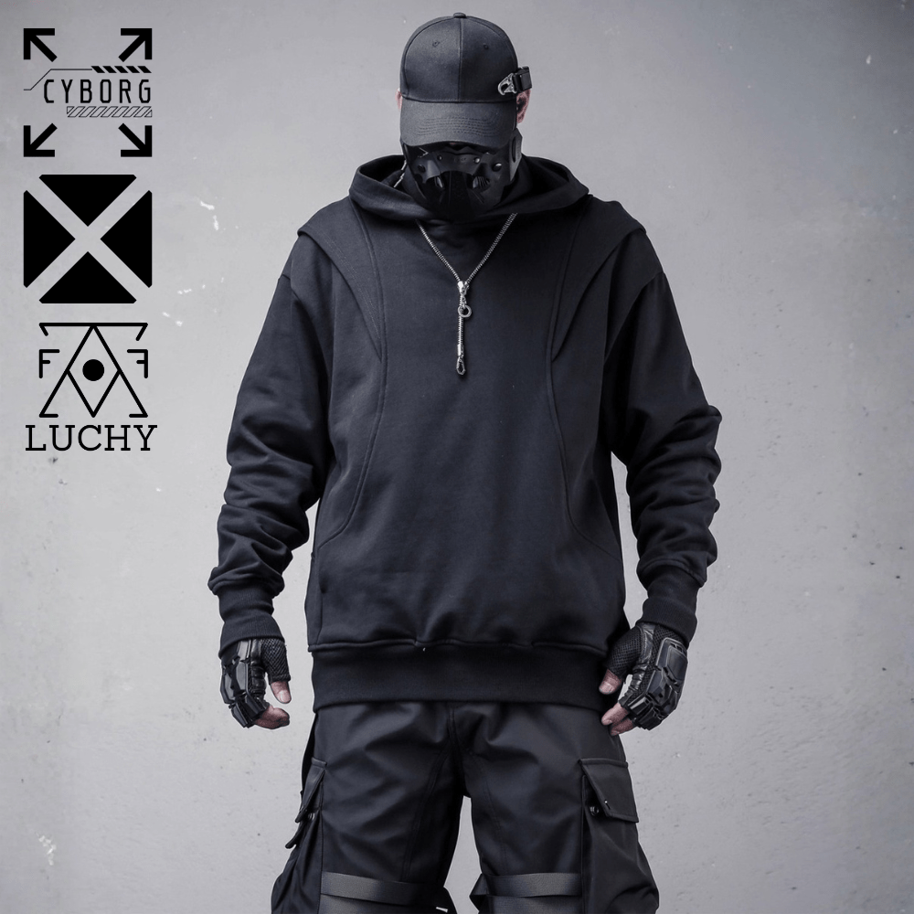 【CYBORG】サイレント・ディバイダー・フーディ - LUCHYテックウェア&サバゲー専門店