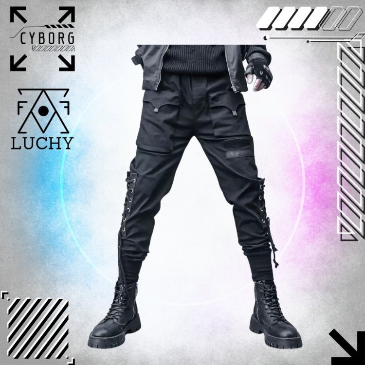 【CYBORG】ストラップヒップホップパンツ - LUCHYテックウェア&サバゲー専門店