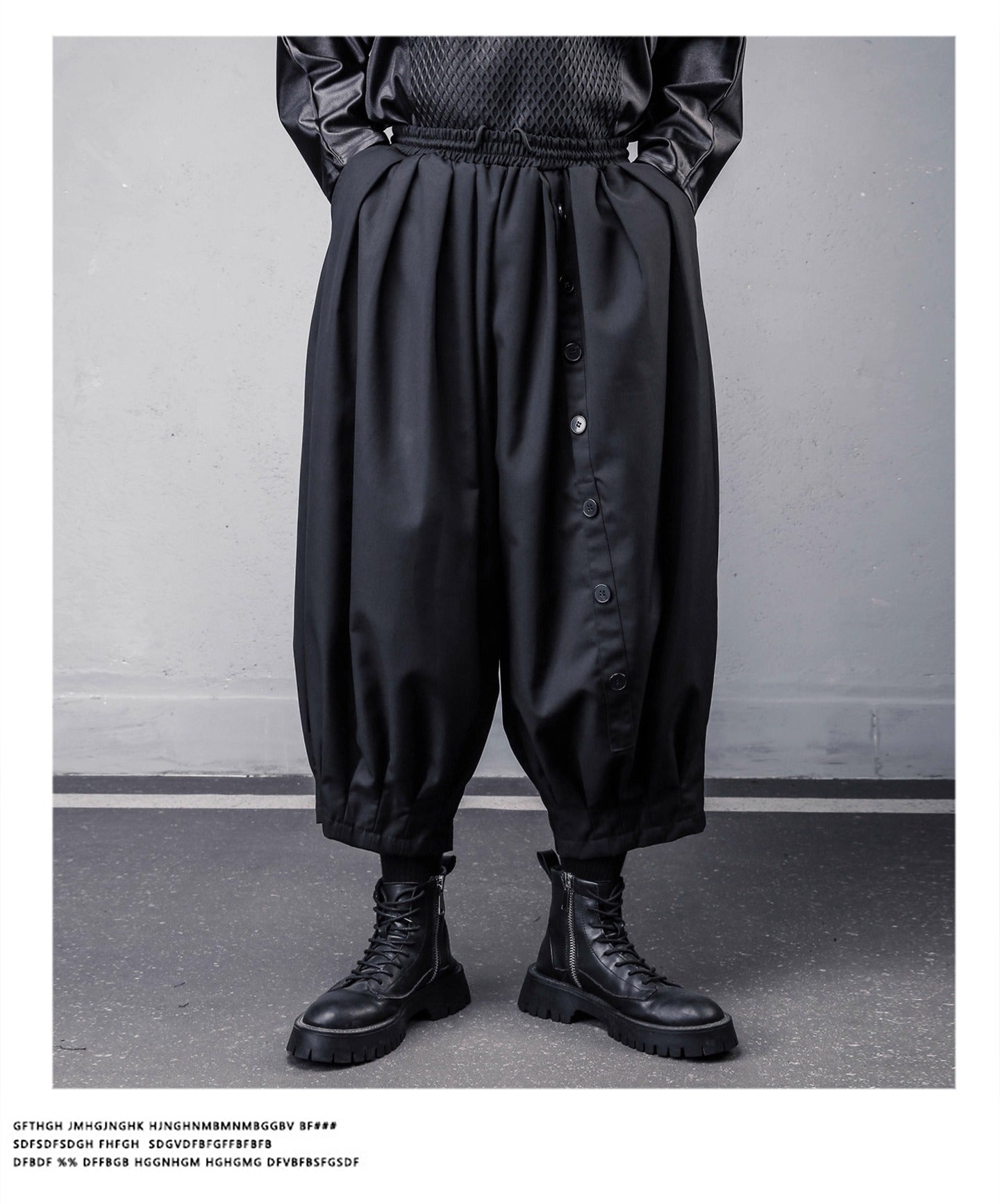 【CYBORG】ネクロマンサー・サルエルパンツ - LUCHYテックウェア&サバゲー専門店