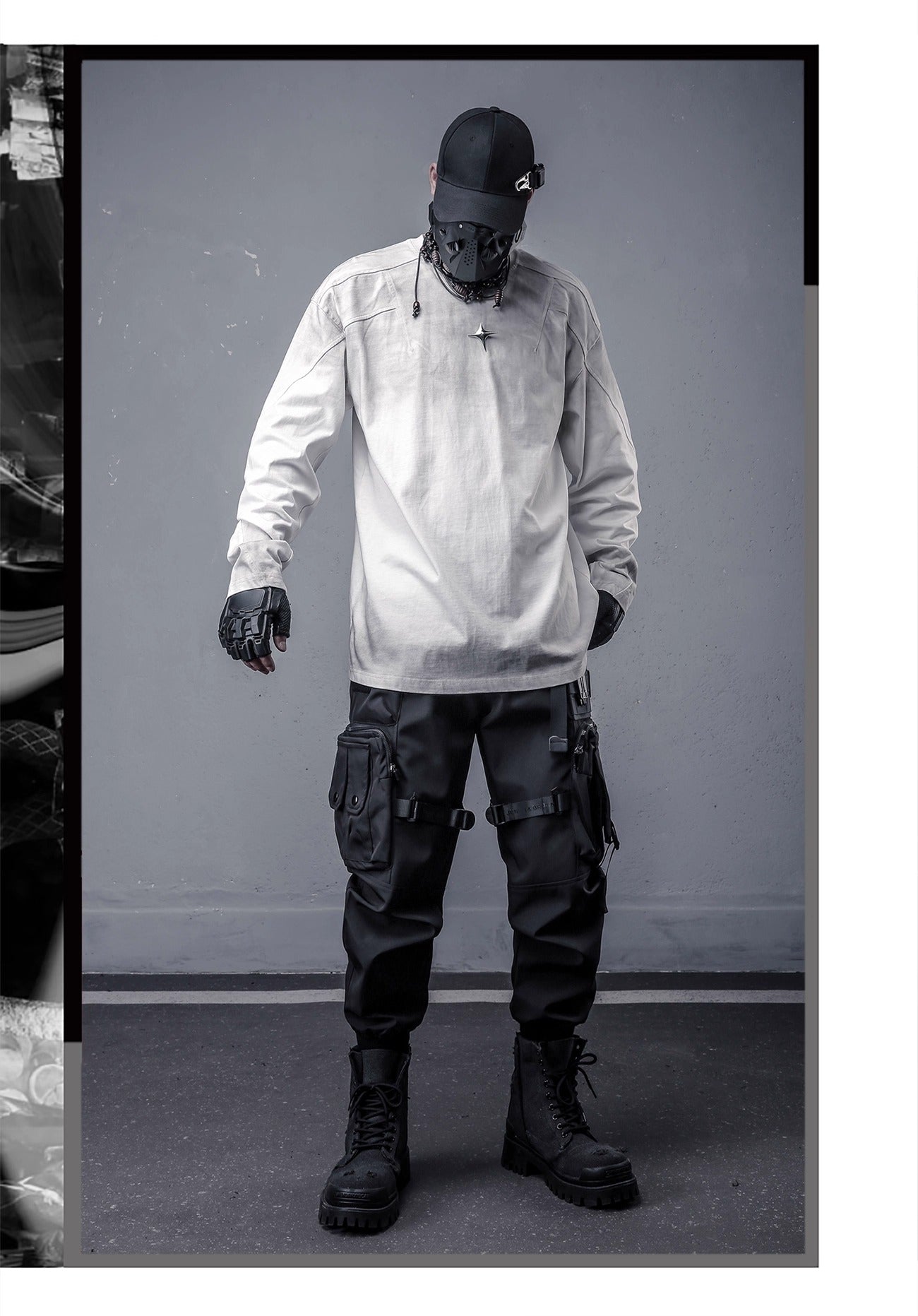 【CYBORG】スターダスト・プレート・ギアロングスリーブシャツ - LUCHYテックウェア&サバゲー専門店