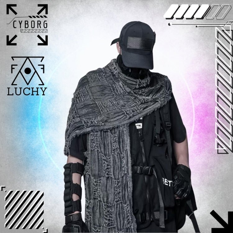 【CYBORG】ニッチダークシルクスカーフ - LUCHYテックウェア&サバゲー専門店