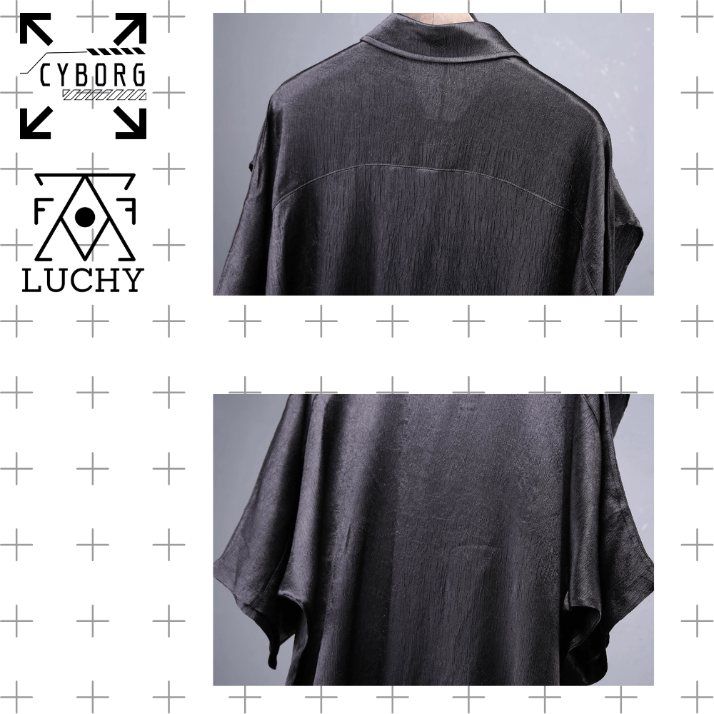 【CYBORG】ドレープシャドウワイドシャツ - LUCHYテックウェア&サバゲー専門店