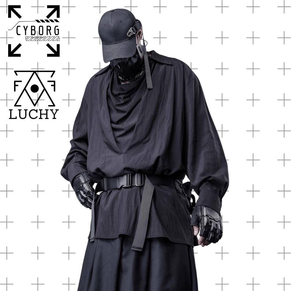 【CYBORG】カオス・ドレープシャドウシャツ - LUCHYテックウェア&サバゲー専門店