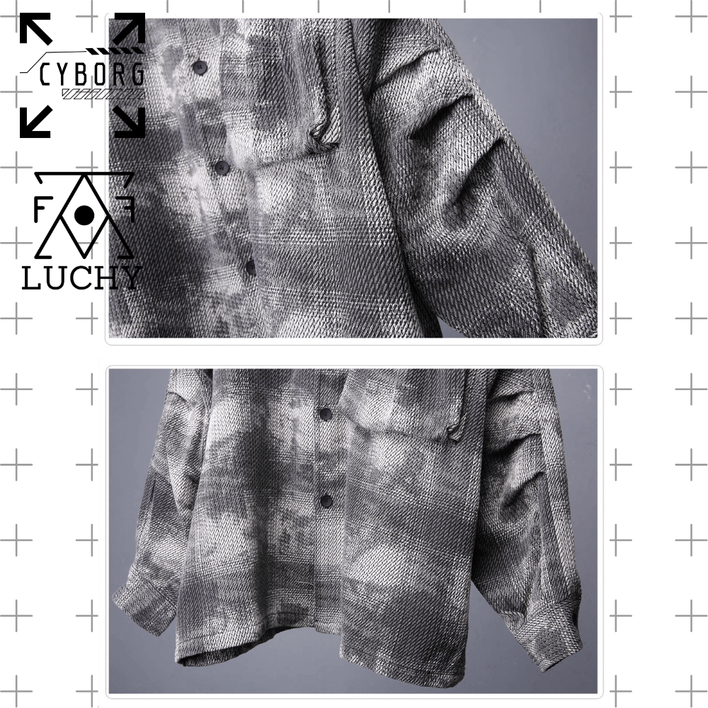 【CYBORG】グリッチ・デストロイオーバーシャツ - LUCHYテックウェア&サバゲー専門店
