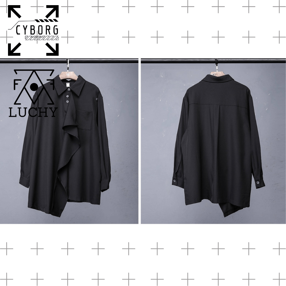 【CYBORG】シンギュラリティ・ルーズフィットシャツ - LUCHYテックウェア&サバゲー専門店