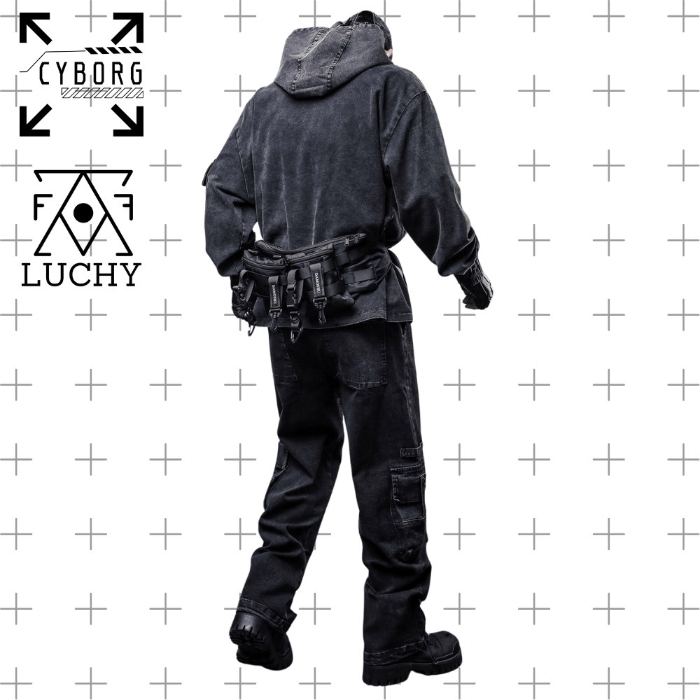 【CYBORG】グラビティ・アノマリークロスフーディ - LUCHYテックウェア&サバゲー専門店