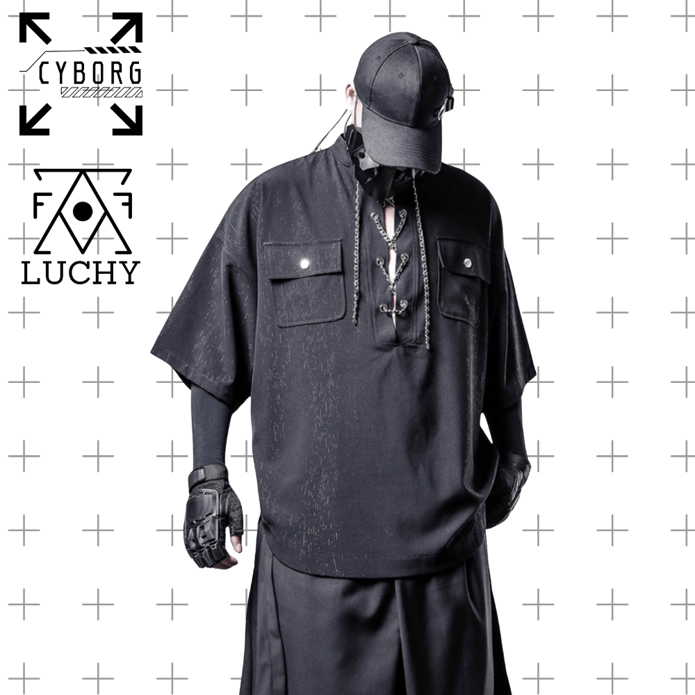【CYBORG】ダークレースシャツ - LUCHYテックウェア&サバゲー専門店