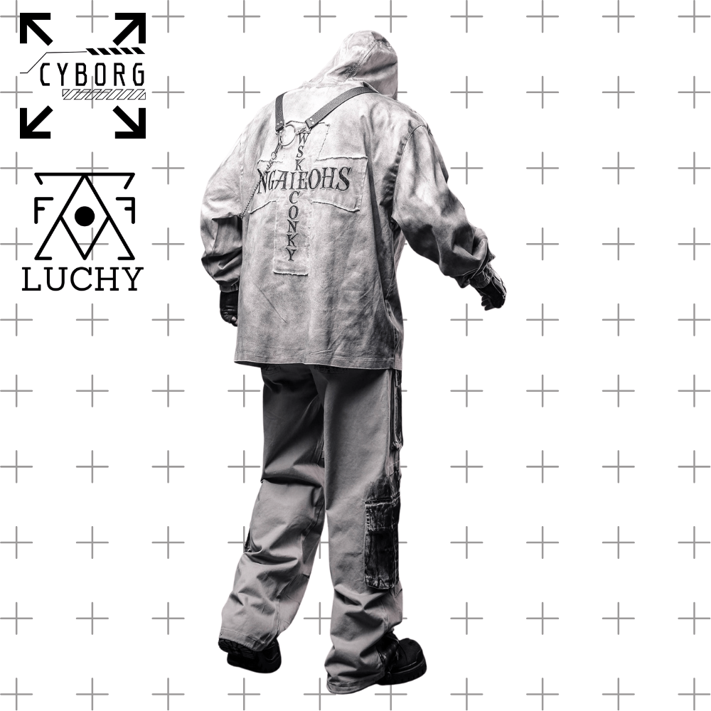 【CYBORG】レムナント・クロスパッチフーディ - LUCHYテックウェア&サバゲー専門店